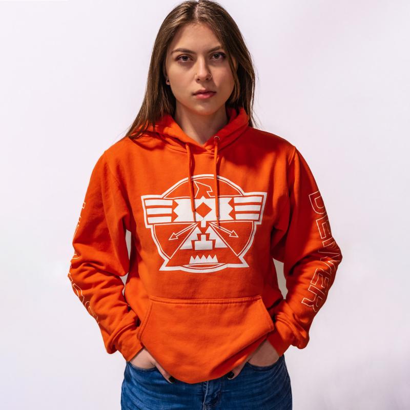 Orange Hoodie