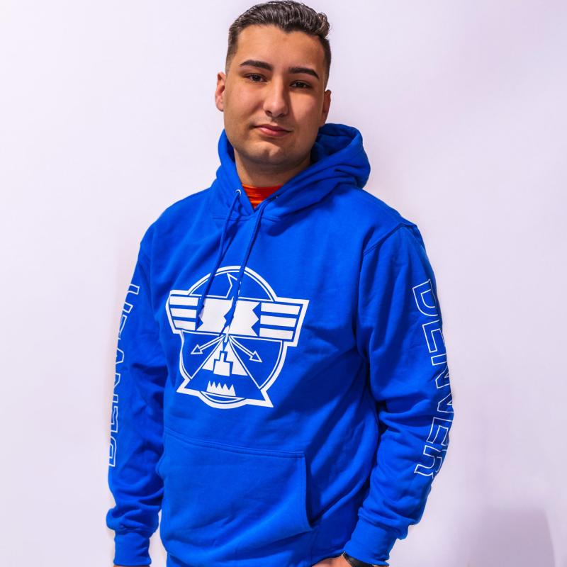 Blue Hoodie